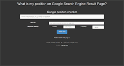 Desktop Screenshot of google-position.vacval.com